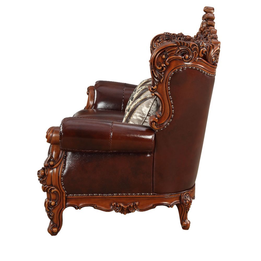 Eustoma Sofa Collection by Acme 53065 - Top Grain Leather
