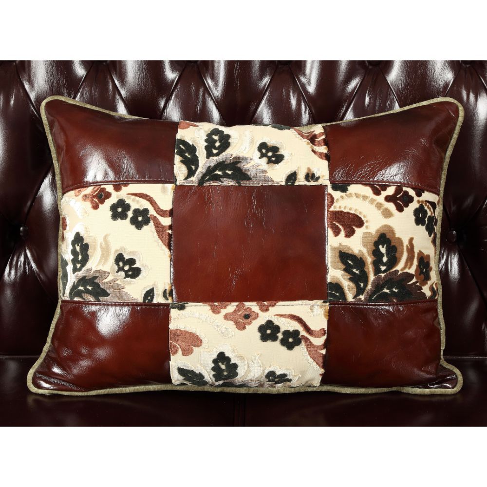 Acme Forsythia Sofa Collection - Top Grain Leather Match