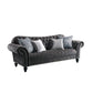 Acme Furniture Gaura Sofa Collection - Dark Gray Velvet