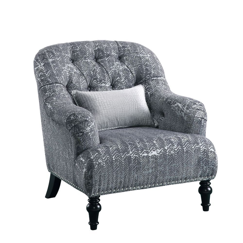 Acme Furniture 53092 Gaura Chair w/Pillow