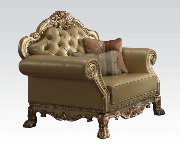 Dresden Gold Patina Chair 53162