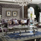 Picardy 53465 Sofa Collection - Antique Platinum Finish