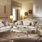 Chantelle Sofa Collection - Pearl White Finish