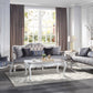 Ciddrenar Sofa Collection by Acme - Fabric & White Finish
