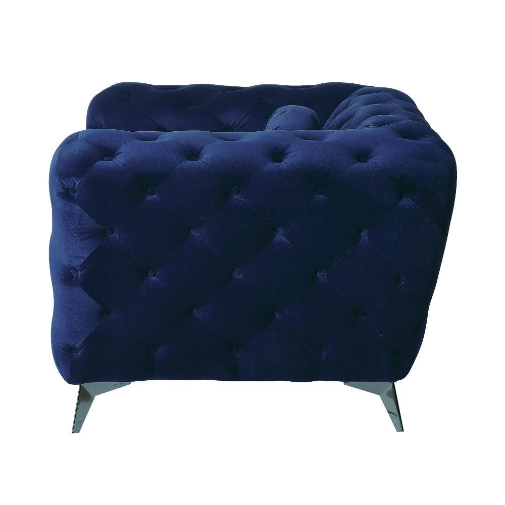 Atronia by Acme 54900 Sofa Collection - Blue or Purple Fabric