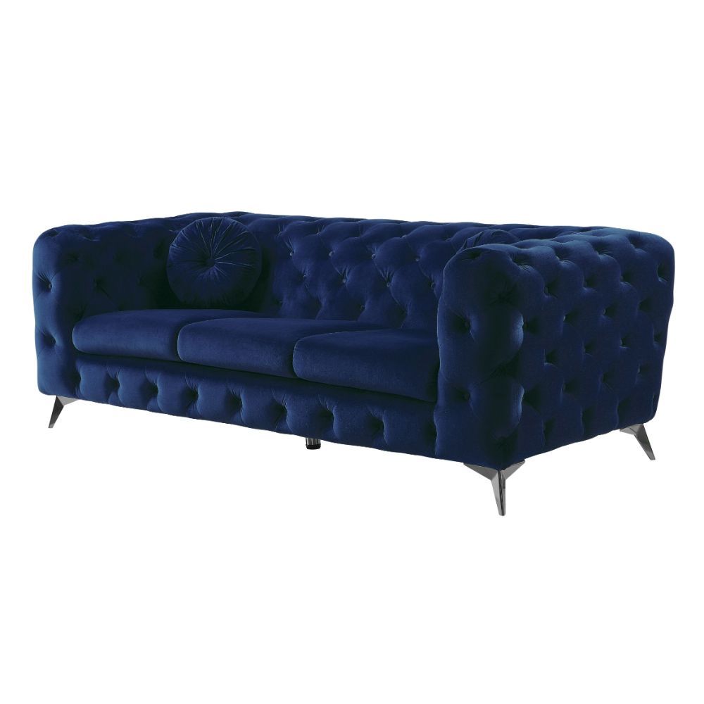 Atronia by Acme 54900 Sofa Collection - Blue or Purple Fabric
