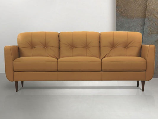 Radwan Sofa Collection by Acme - Caramel or Presto Leather