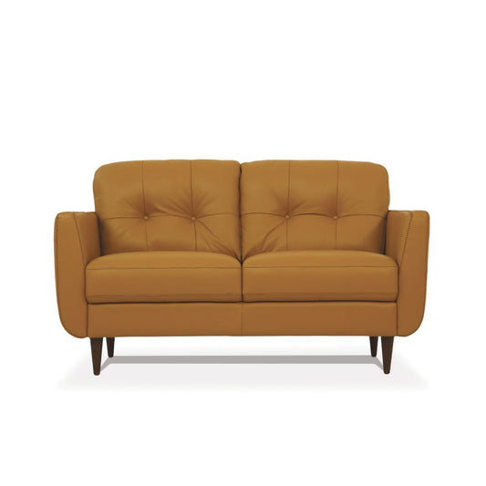 Acme 54956 Radwan Loveseat - Caramel Leather