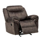Zubaida 55022 Chocolate Glider Recliner