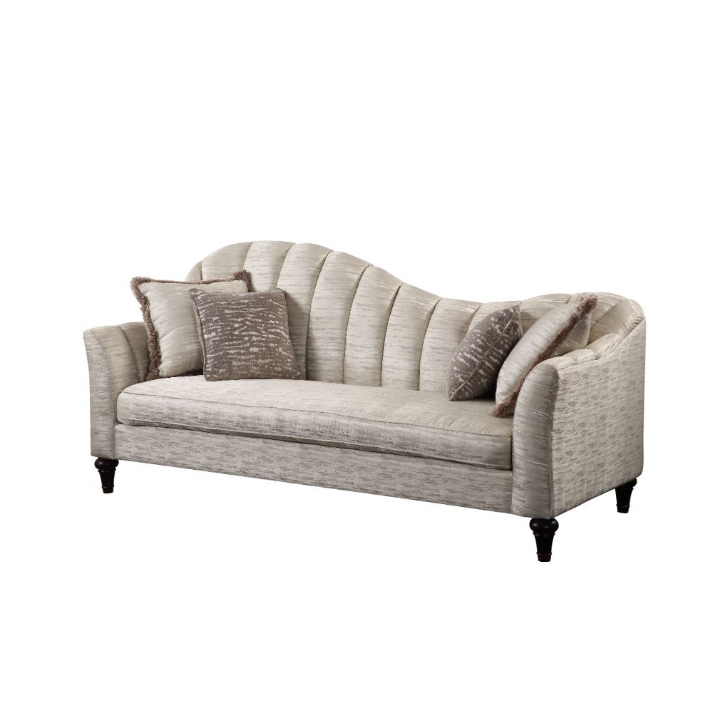 Acme Furniture Athalia Pearl Fabric Sofa