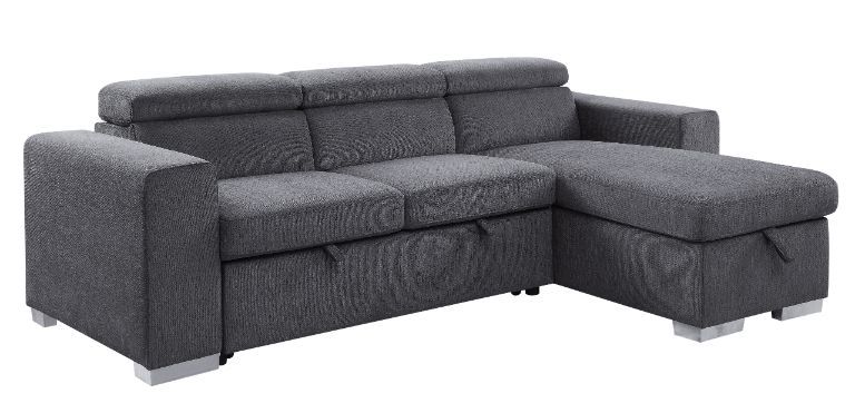 Natalie Reversible Sectional - Pull Out Bed