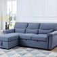Noemi Reversible Storage Sleeper Sectional Sofa