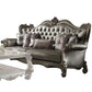 Acme 56820 Versailles Sofa Collection - Antique Platinum Finish