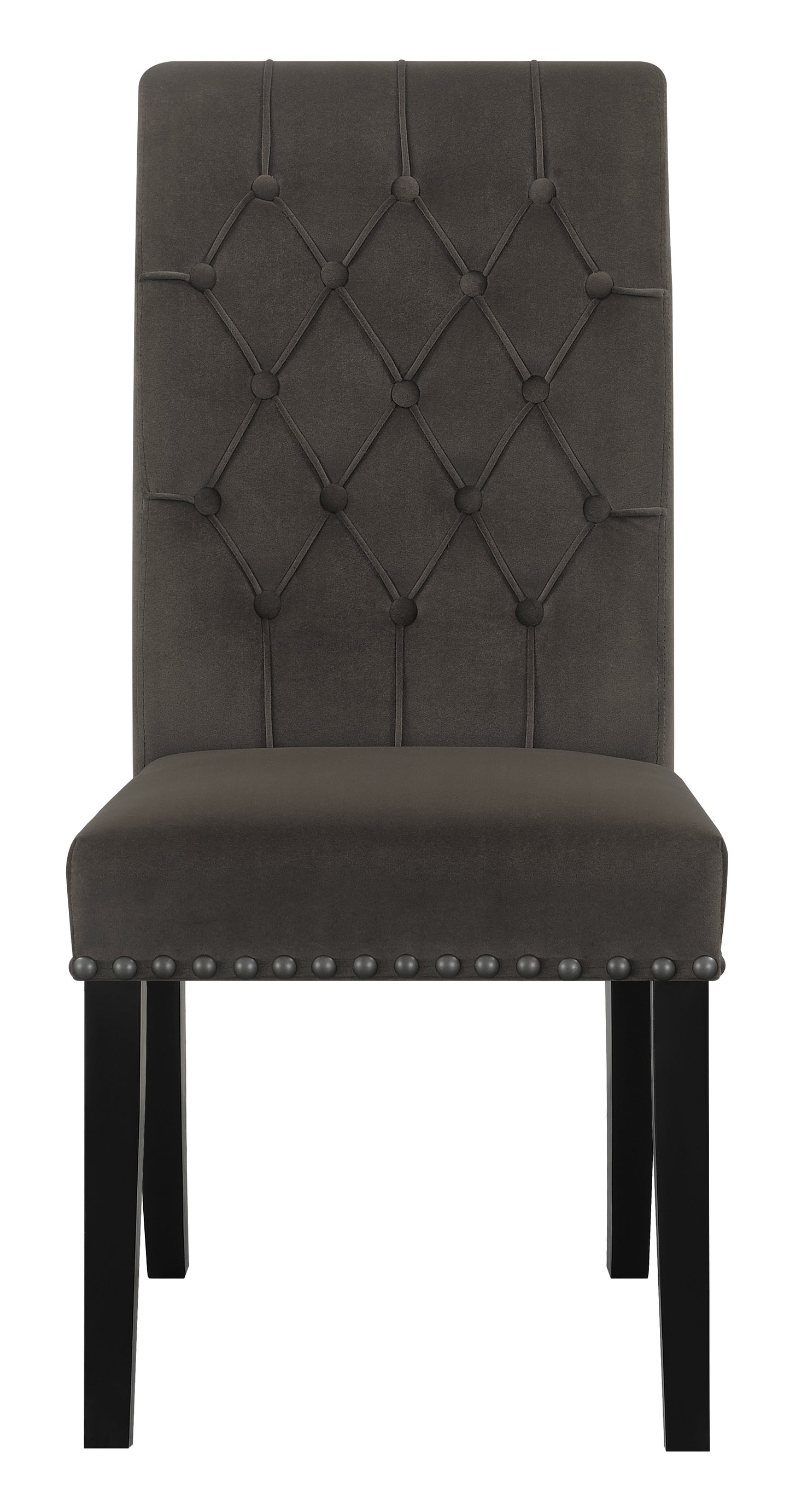 Juego de comedor Osborne de Coaster Furniture - Terciopelo marrón o arena