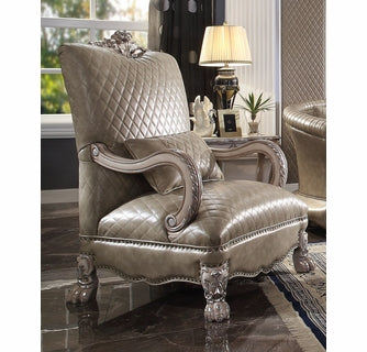 Dresden Accent Chair 58172 - Vintage Bone White