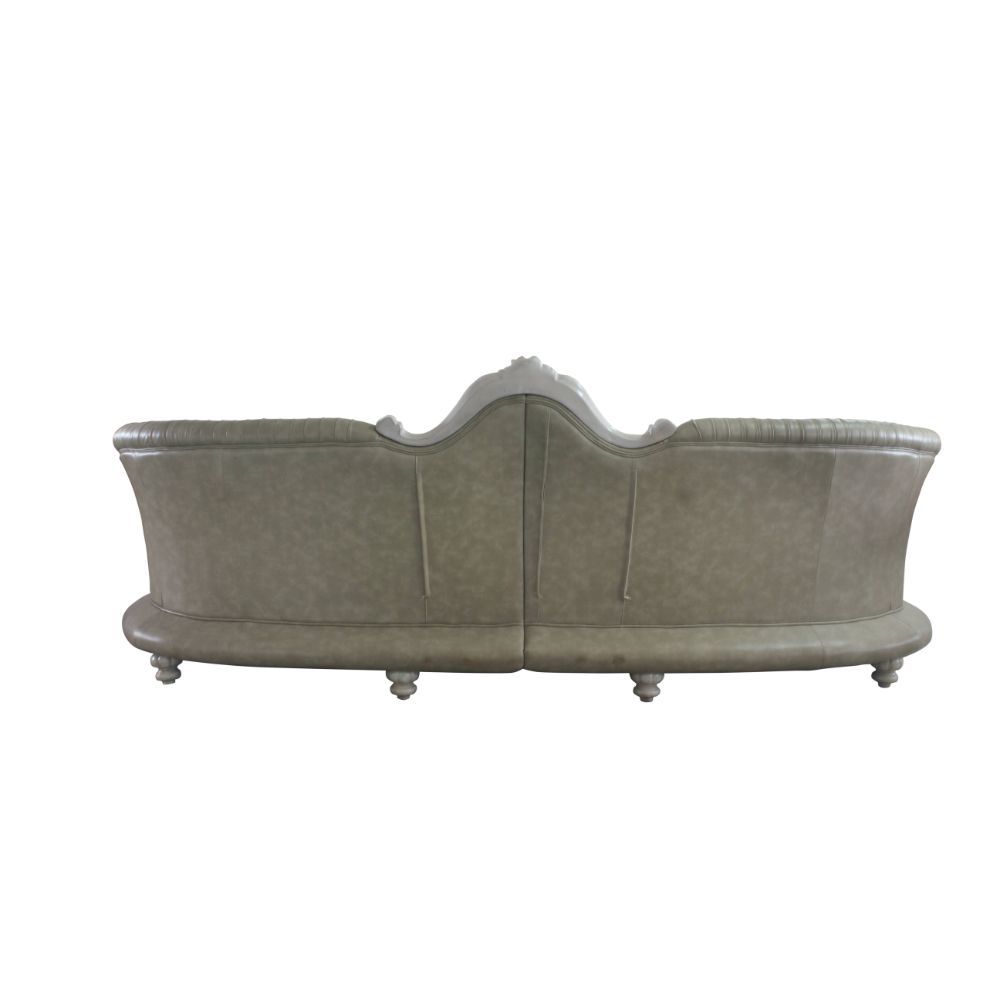 Dresden 58170 Sofa - Bone White Finish