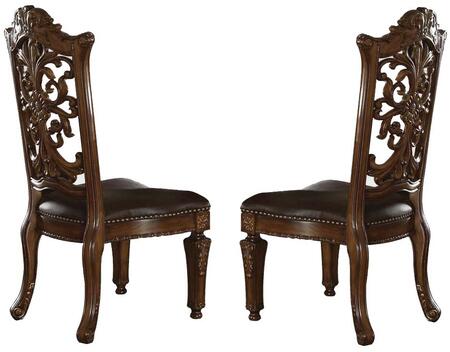 Acme 60000 Vendome Formal Dining Set - Double Pedestal Base