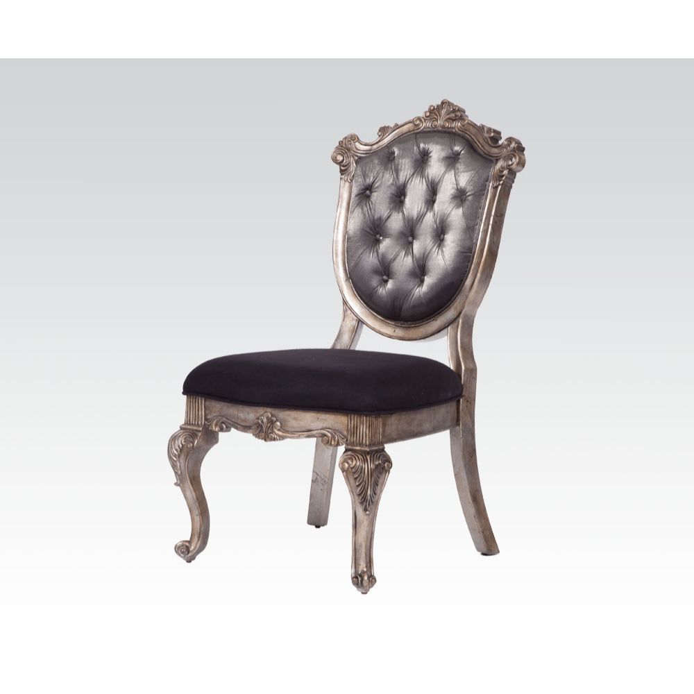 Chantelle 60540 Acme Formal Dining Furniture - Antique Platinum Finish
