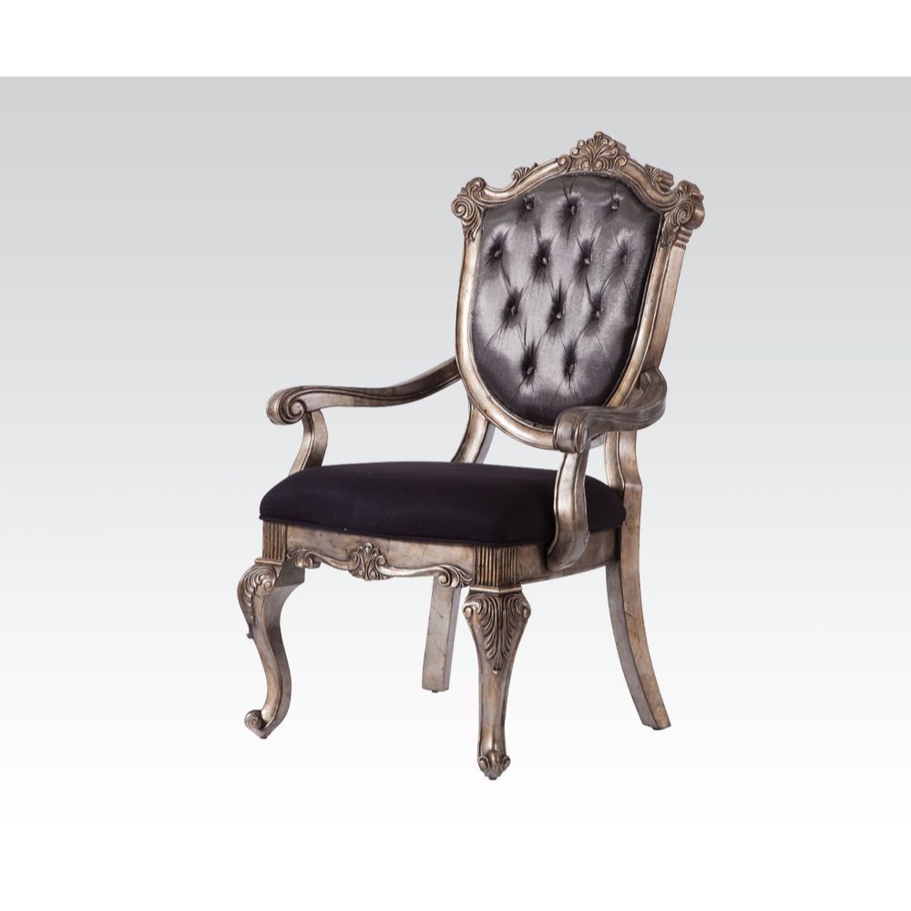 Chantelle 60540 Acme Formal Dining Furniture - Antique Platinum Finish