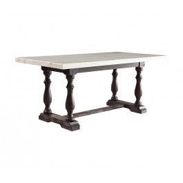Acme Gerardo White Marble Top Dining Collection
