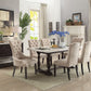 Acme Gerardo White Marble Top Dining Collection