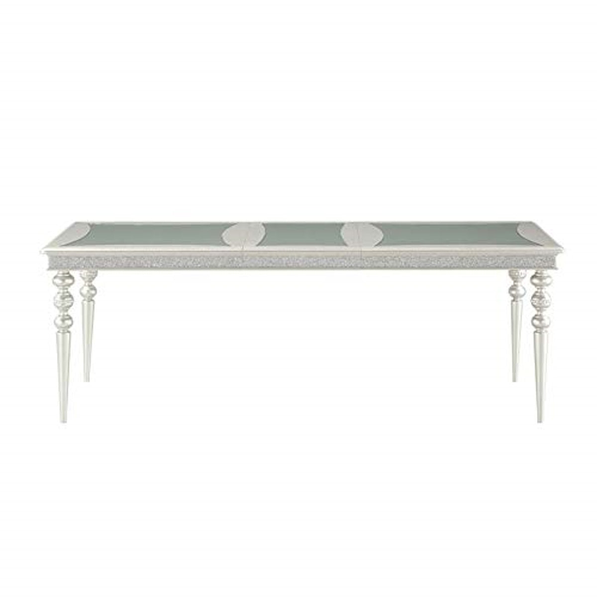 Maverick Platinum Dining Collection Acme 61800 - Diamantes de imitación
