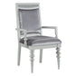 Maverick Platinum Dining Collection Acme 61800 - Diamantes de imitación