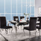 Fabiola Dining Collection by Acme Furniture - Stainless Steel