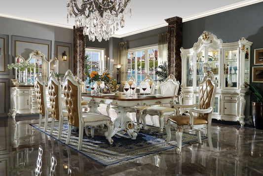 Acme Furniture 63460 Colección de comedor Picardy - Roble perla y cerezo