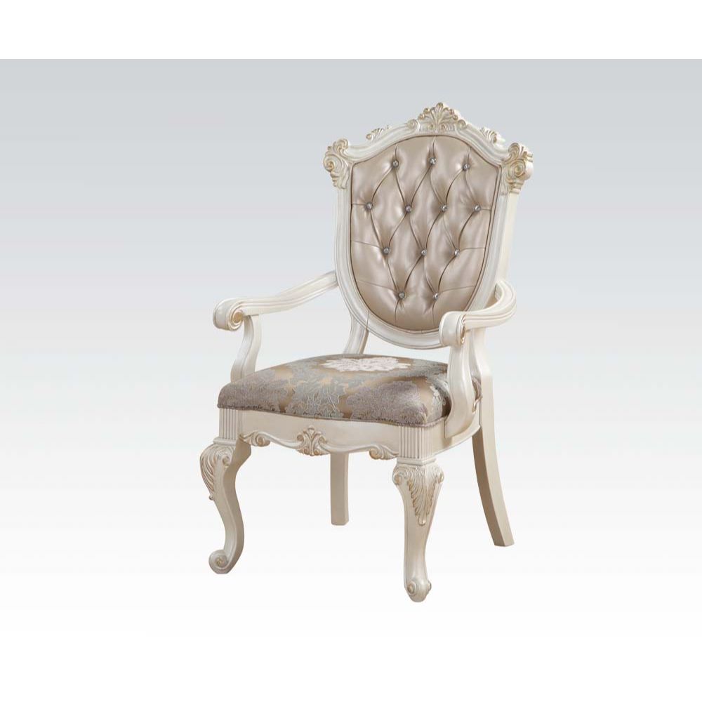 Chantelle Dining Collection Acme 63540 - Pearl White Finish