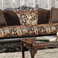 Newdale SM6427 Sofá y Loveseat - Marrón Dorado