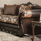 Newdale SM6427 Sofa & Loveseat - Brown Gold