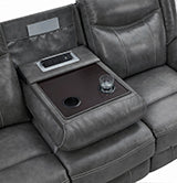 Conrad Power Motion Sofa Collection by Coaster - Grey