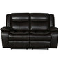 Vista 6967 Sofa & Loveseat - Espresso Leather Air