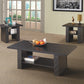 Rodez 3 Pc Occasional Set 700345 - Black Finish