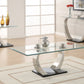 Willemse 701238 Juego ocasional - Tapa de vidrio flotante