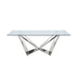 Dekel 70140 Vintage Glam Dining Collection - Green or Grey Chairs