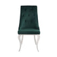 Dekel 70140 Vintage Glam Dining Collection - Green or Grey Chairs