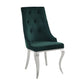 Dekel 70140 Vintage Glam Dining Collection - Green or Grey Chairs