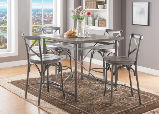 Kaelyn II Dining Collection - Gray Oak Finish