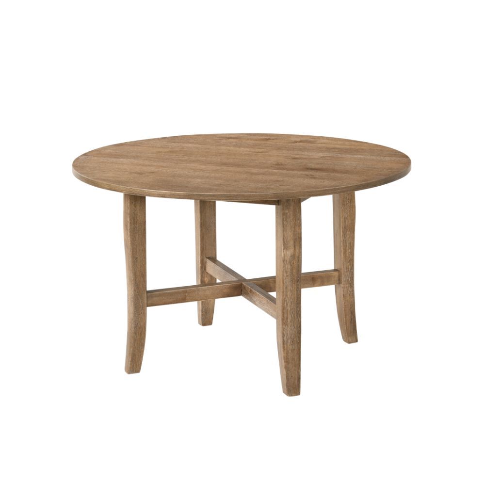 Kendric 71775 Farmhouse Dining Set - Rustic Oak or Rustic Gray