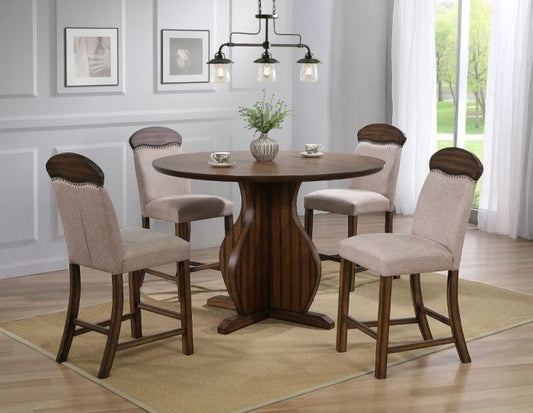 Colección de comedor Maurice - Acabado en lino y roble
