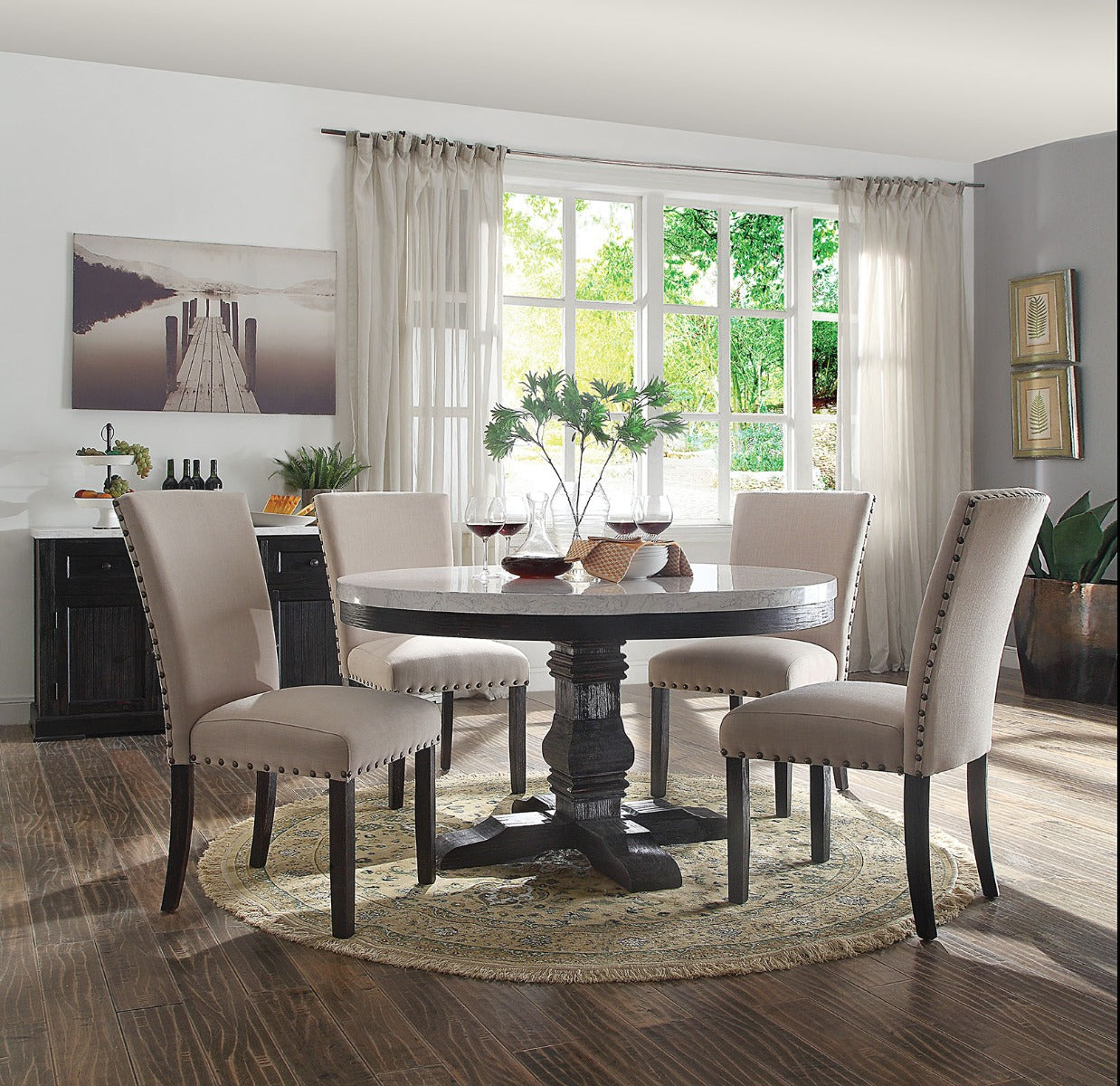 Nolan 72845 Round Table Dining Collection