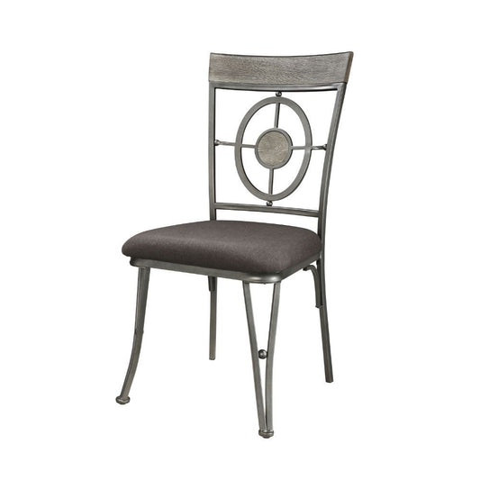 Colección de comedor Landis 73185 de Acme, acabado en bronce
