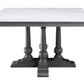 Yabeina Square Marble Top Dining Table Collection