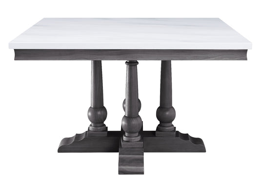 Yabeina Square Marble Top Dining Table Collection