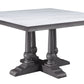 Yabeina Square Marble Top Dining Table Collection