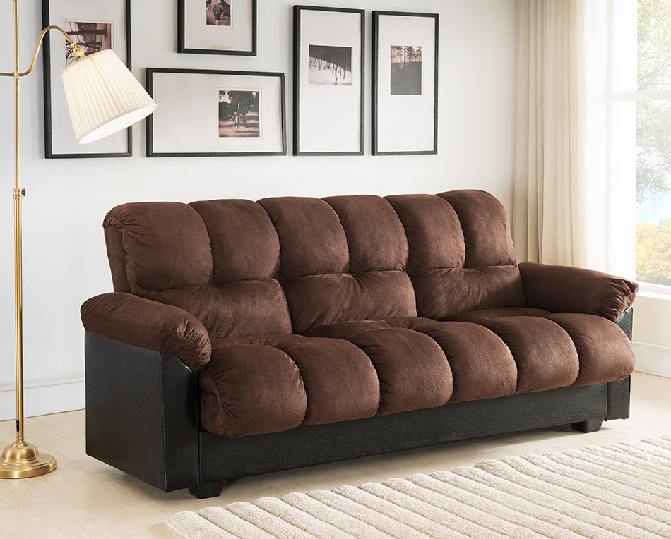 Brantford Futon - Dark Brown