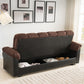 Brantford Futon - Dark Brown