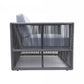 Renava Whimsy - Modern Outdoor Light Grey & Dark Grey Sofa Set